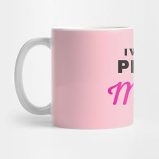 I WEAR PINK FOR MY MOM Mug